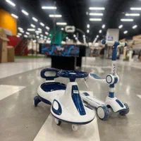 لوپ کار موزیکال کودک با چرخ LED