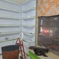 قفسه یا طبقه ی مغازه MDF|کتابخانه، شلف، قفسه‌های دیواری|صفادشت, |دیوار