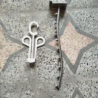 تیله رگال فلزی آویز کفش مغازه