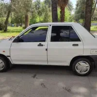 پراید فابریک مدل اخر 1390 رنگ سفید