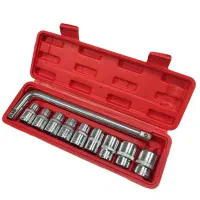 جعبه بکس ۱۰ پارچه ۱/۲ اینچ بزرگ سایز ۸تا۲۱ کاربردی