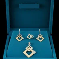 طلا نیم ست درحد کاملا نو|جواهرات|بندرعباس, |دیوار