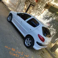 206 تیپ 2 مدل 98 درحدصفر