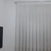 ۲ عدد پرده حریر ساده