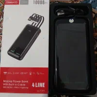 پاور بانک ترانیو ۱۰۰۰۰ میلی آمپر ۴ خروجی فلش خور