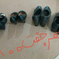 تعدادی کفش و لباس نو و درحد نو