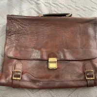 کیف اداری تمام چرم قهوه ای