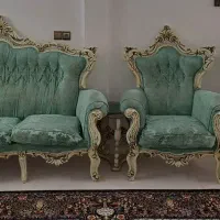 مبلمان ۹نفره و ست میز غذاخوری ۶نفره|مبلمان خانگی و میز عسلی|تهران, منیریه|دیوار