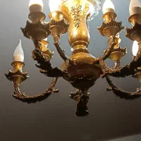 لوستر برنز|لوستر و چراغ آویز|اردبیل, |دیوار