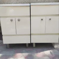 روشویی کابیین دار دو عدد