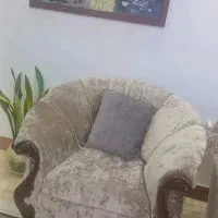 مبل ۷نفره سالم وتمیز|مبلمان خانگی و میز عسلی|آستانه اشرفیه, |دیوار