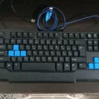 کیبورد همراه با یک موس|قطعات و لوازم جانبی رایانه|هشتگرد, شهرک بوستان|دیوار