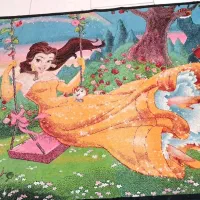 فرش ماشینی دخترانه