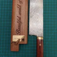 چاقو ژاپنی تیغه دمشقی