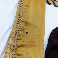 لباس هندی جدید  باشلوارصنبادی وشال دومتری|لباس|شیراز, کوزه گری|دیوار