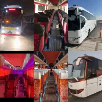vip25 نفره اتوبوس دربستی شرکت مسافربری ایرانیان