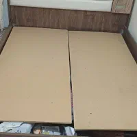 تخت دونفره  پاتختی  کمد ریلی|تخت و سرویس خواب|کرج, کلاک بالا|دیوار