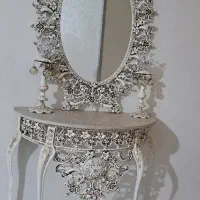 آینه شمعدان کاملا سالم|آینه|کرج, شاهینویلا|دیوار