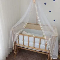 تخت گهواره ای و تخت کنار مادر|تخت و سرویس خواب|نیشابور, باغرود|دیوار