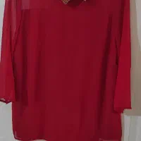 مانتو کتی مجلسی کراپ تاپ شومیز دامن شلوار سارافن