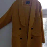 کت و شلوار خردلی