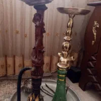 قلیون چوبی و فلزی