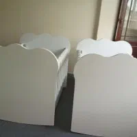 تخت کودک از بدو تولد تا ۳ سال|تخت و سرویس خواب|صومعه‌سرا, |دیوار