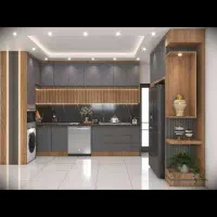 طراحی و اجرا انواع کابینت کمد دیواری تی وی وال