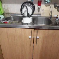 کابینت mdf هود سینک|مصالح و تجهیزات ساختمان|فولادشهر, C5|دیوار