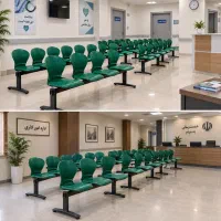 نیمکت انتظار گروهی فرودگاهی اداری صندلی میز پاروان