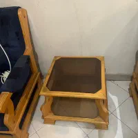 سرویس مبلمان راحتی ۷ نفره با میز و عسلی|مبلمان خانگی و میز عسلی|تهران, حشمتیه|دیوار