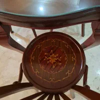 میز ناهار خوری چهار نفره بسیار تمیز و نو سایز|میز و صندلی غذاخوری|تهران, هروی|دیوار