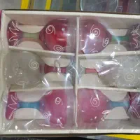 جام ترک رنگی و سفید