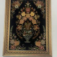 تابلو فرش دستبافت قدیمی