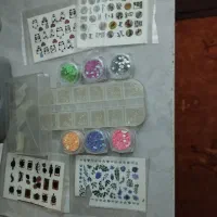 لوازم کاشت ناخن|آرایشی، بهداشتی، درمانی|نگین شهر, |دیوار