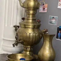 سماور و  وسایل پا سماوری برنج