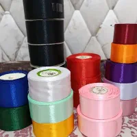 فروش یکجای وسایل گل‌سازی روبانی + هدیه