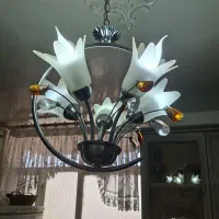 لوستر ۵ شاخه طرح لاله