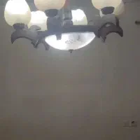 لوستر چوبی کلاسیک