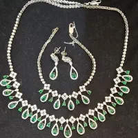 سرویس نقره نگین دار