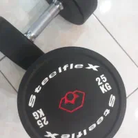 دمبل استیل فلکس  و هالتر پاور خارجی