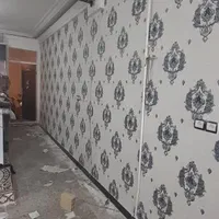 نصب انواع کاغذ دیواری|خدمات پیشه و مهارت|اندیمشک, |دیوار