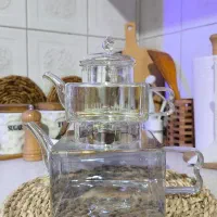 ست قوری و کتری پیرکس شعله مستقیم