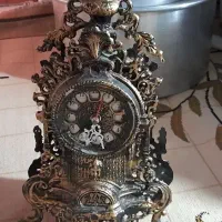 ساعت رو میزی برنجی