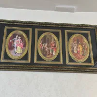 تابلو لوکس سه تیکه فرانسوی