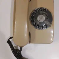 گوشی تلفن چرخشی رومیزی قدیمی نوستالژیک کاملا سالم|تلفن رومیزی|تهران, اختیاریه|دیوار