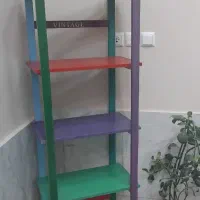 قفسه چوبی فانتزی|کتابخانه، شلف، قفسه‌های دیواری|نیشابور, شهرک فرهنگیان|دیوار