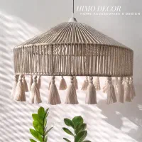 لوستر رافیا و مکرومه آباژور|لوستر و چراغ آویز|مشهد, جاهد شهر|دیوار