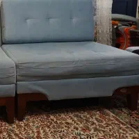 مبل ال بدون پارگی و کندگی چوب