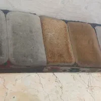 میز با پایه آهنی و رویه سنگی با نیمکت|میز و صندلی غذاخوری|تهران, سلسبیل جنوبی|دیوار